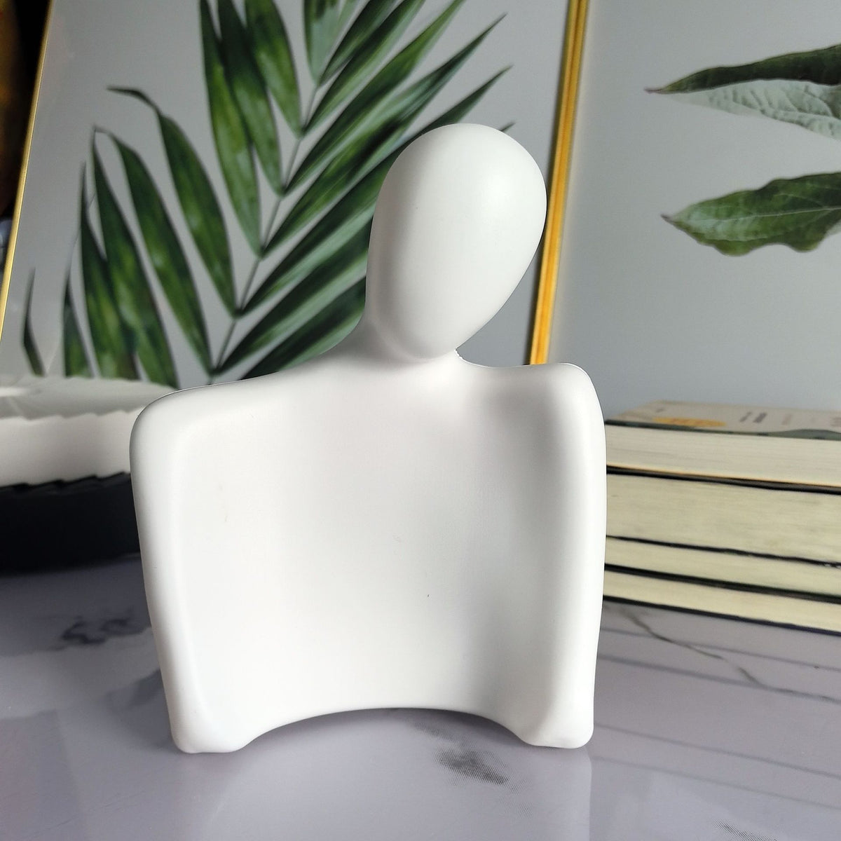 Künstlerische Dualfigur Dekoration Brehn