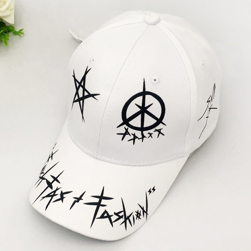 Herren Künstlerische Grafische Snapback Mütze Brehn