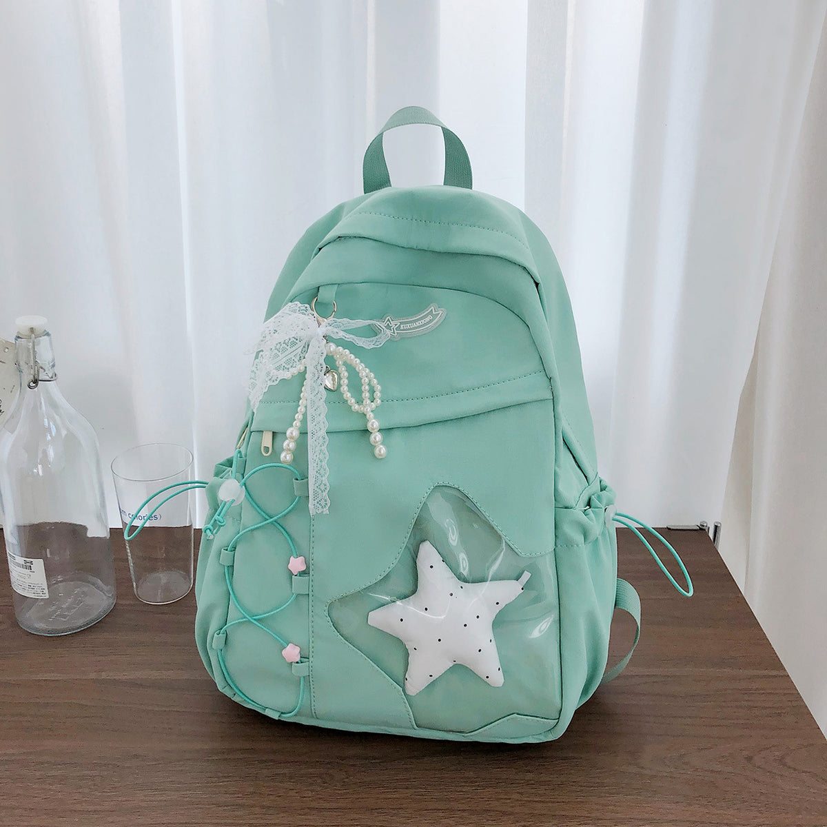 Stylische dekorative Mini-Rucksack Brehn
