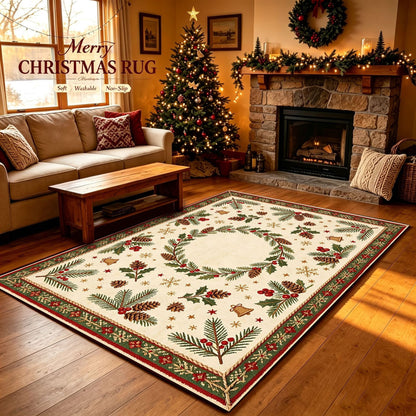 Weihnachtlich dekorativer Teppich Brehn