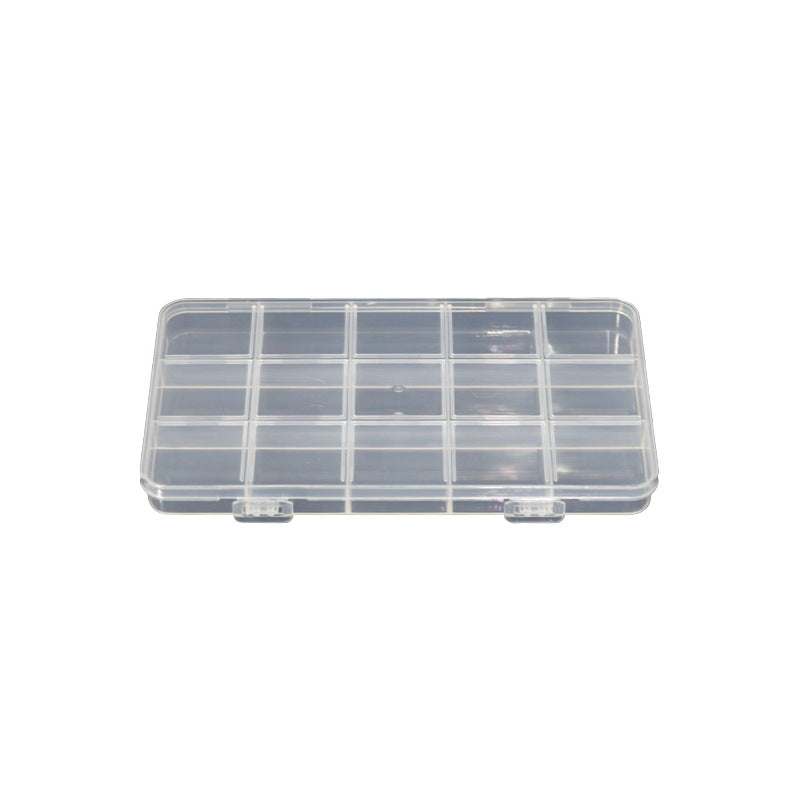Multi-Compartment Clear Utility Storage Box Brehn