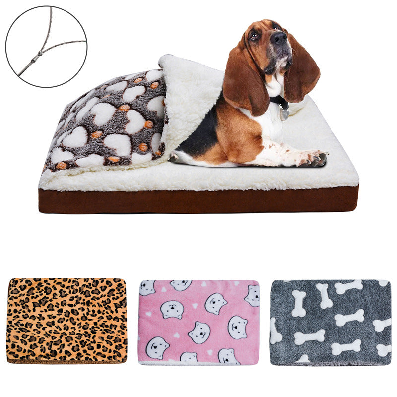 Haustier-Themen Reißverschluss Tasche Hundebett