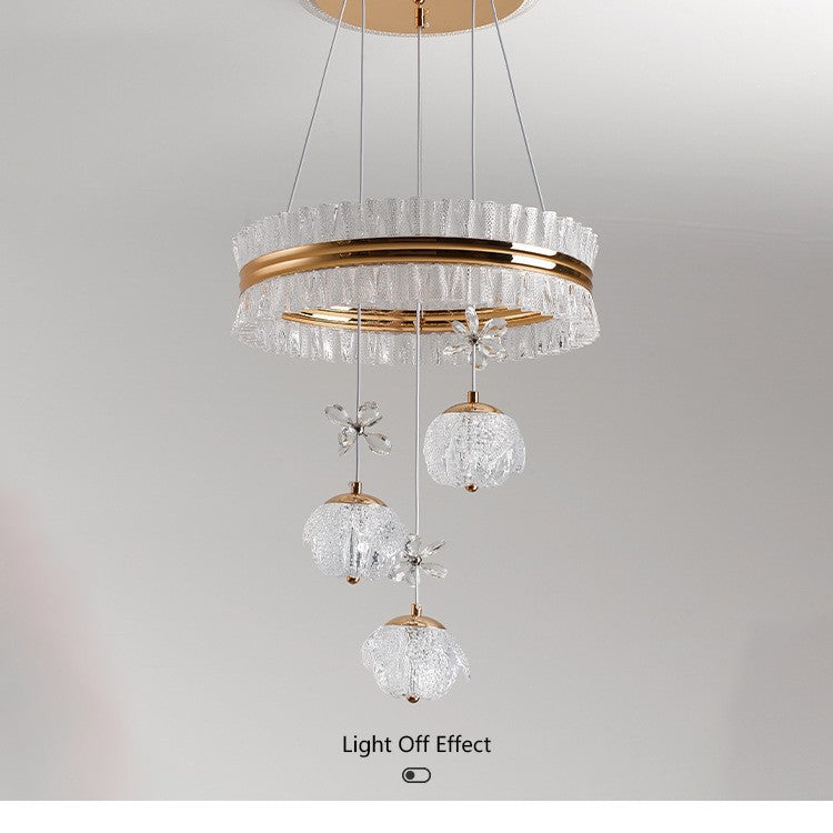 Moderne Bohemian Kristall Pendelleuchte