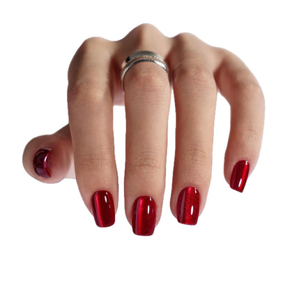 Glänzendes Gel Press-On Nagelset Brehn