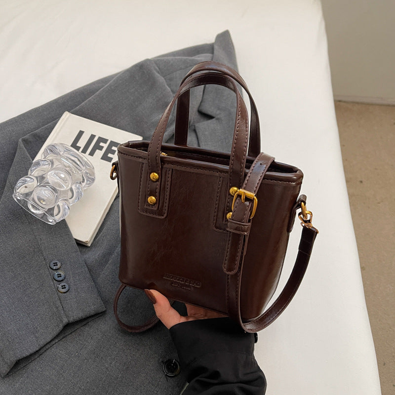 Elegante Strukturierte Mini-Handtasche Brehn