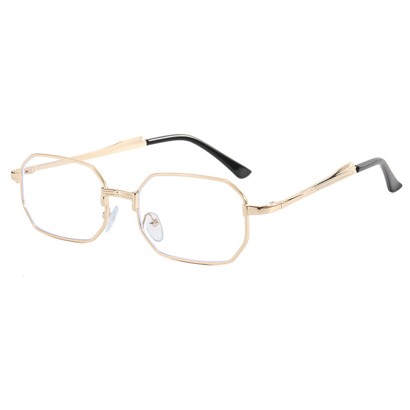 Damen modische Bifokalbrille mit edlem Metallrahmen Brehn