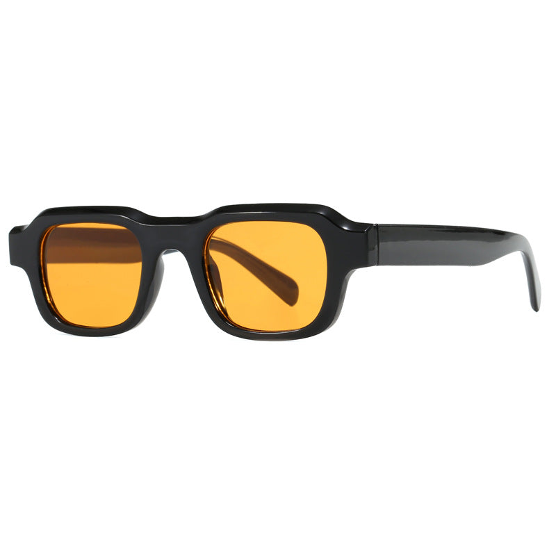 Damen modische quadratische Sonnenbrille mit robustem Rahmen Brehn