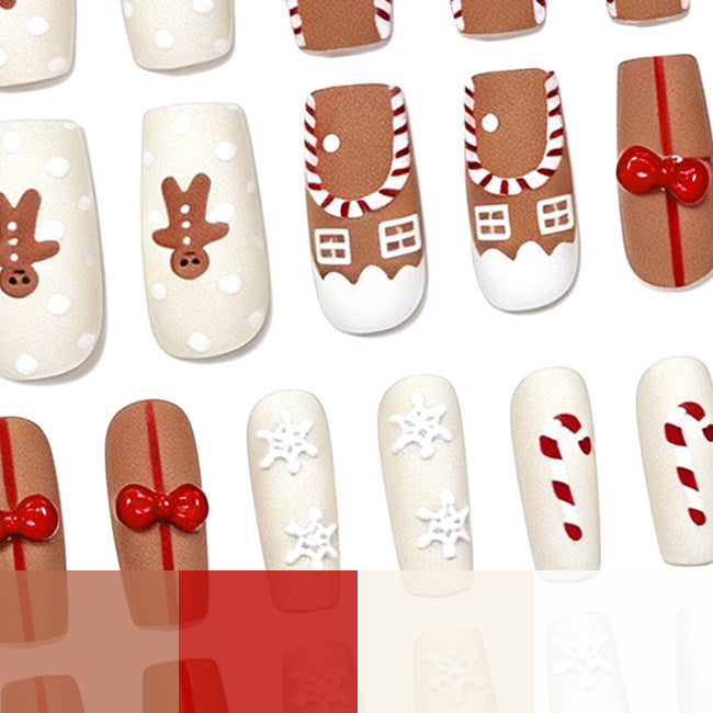 Festliche Lebkuchen Nagelkunst Brehn