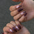 Stiletto Press-On Nail Set mit einzigartigem künstlerischem Design Brehn