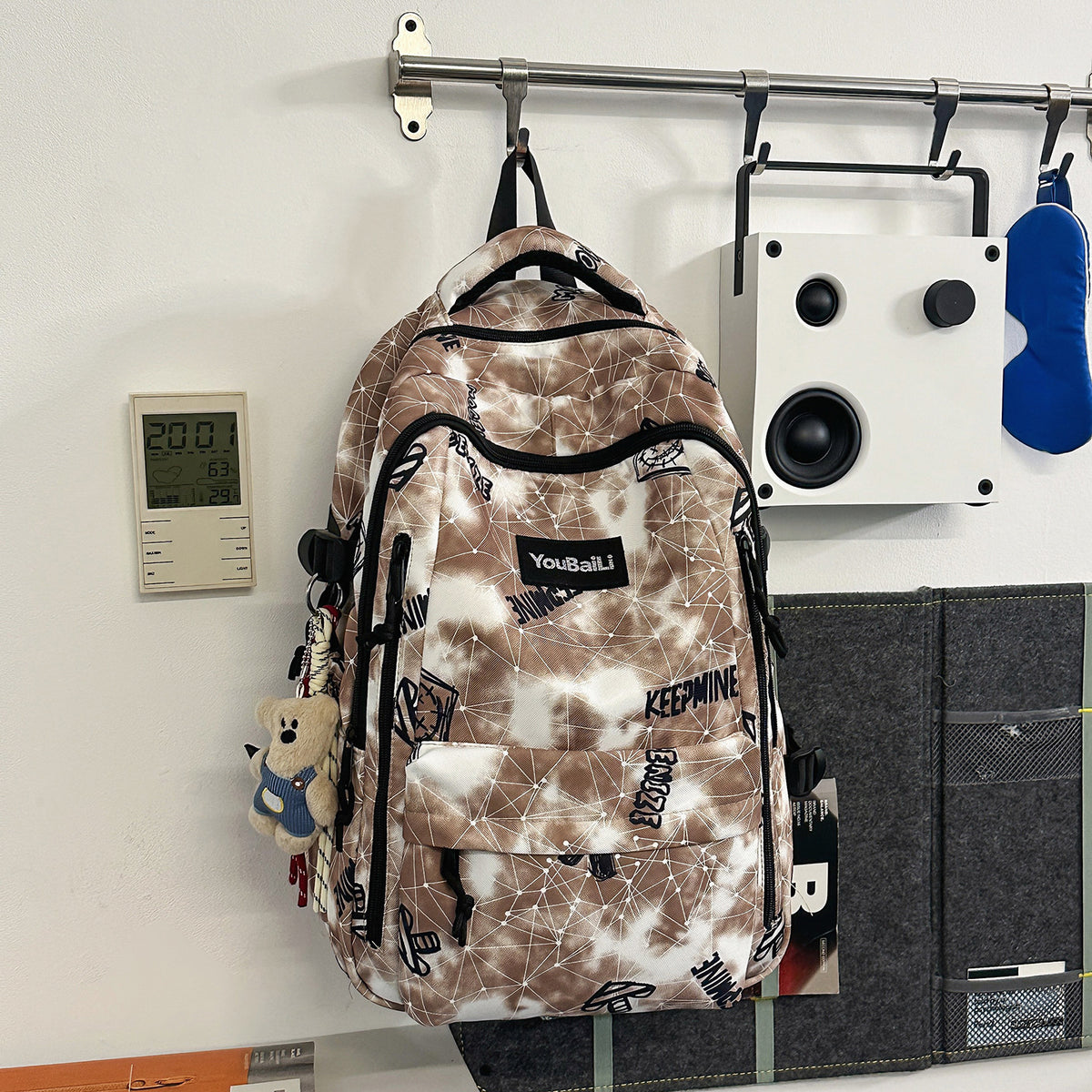 Trendiger Gemusterter Rucksack Brehn