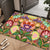 Farbige Künstlerische Blumenbereichsmatte