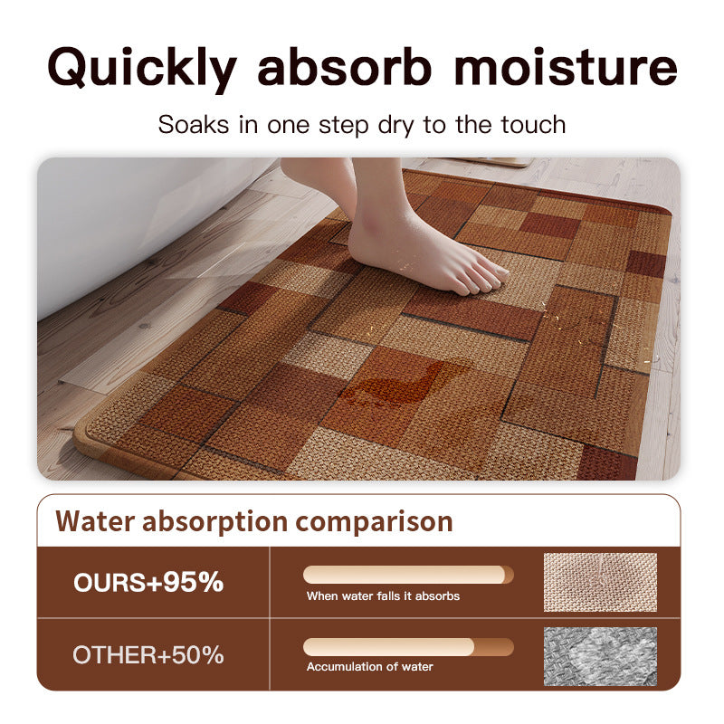 Weicher Touch Texturierter Badematte