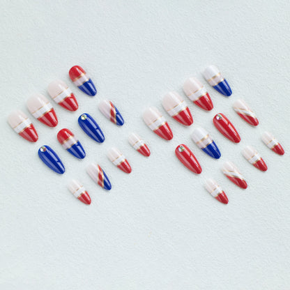 Glamouröses Stiletto Nagelkunstset