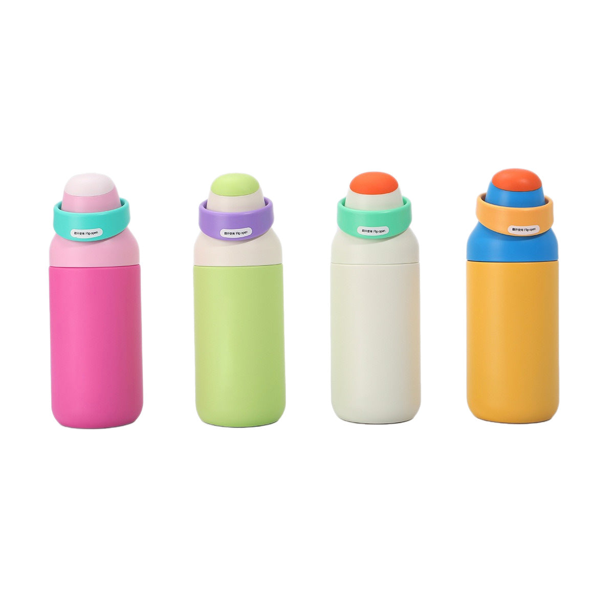 Damen isolierte Trinkflasche mit ergonomischem Verschluss Brehn