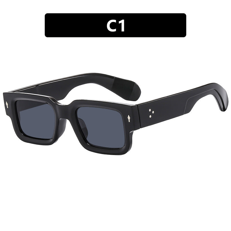 Damen modische quadratische Sonnenbrille mit robustem Rahmen und komfortablem Sitz Brehn