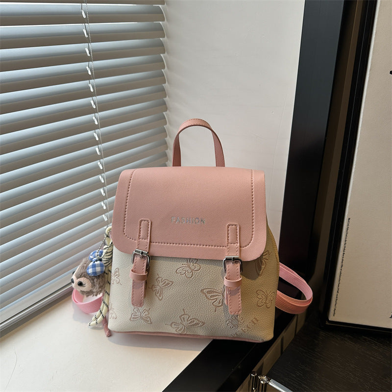 Stylische Schmetterlingsmuster Mini Rucksack Brehn