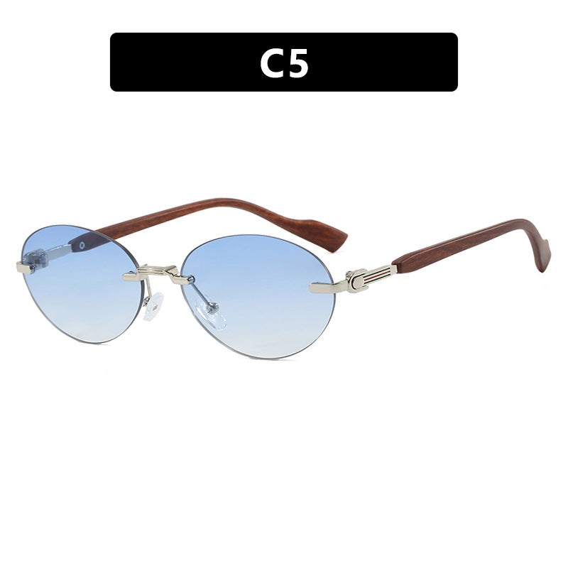 Damen modische Sonnenbrille im eleganten Retro-Stil mit hochqualitativen Gläsern und Holzdetails Brehn