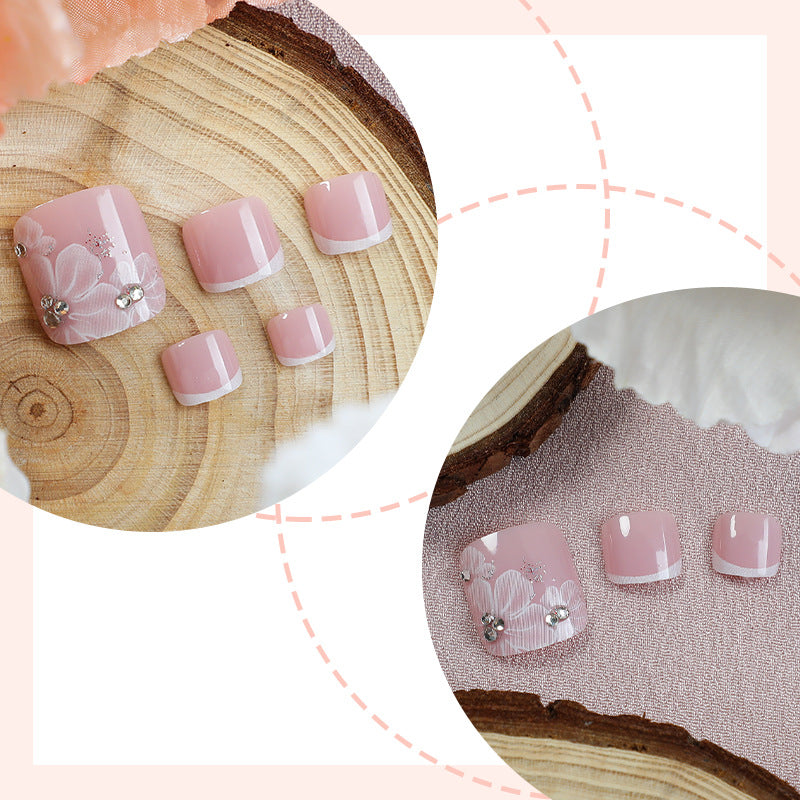 Premium Floral Press-On Nagelset Brehn 1788496129