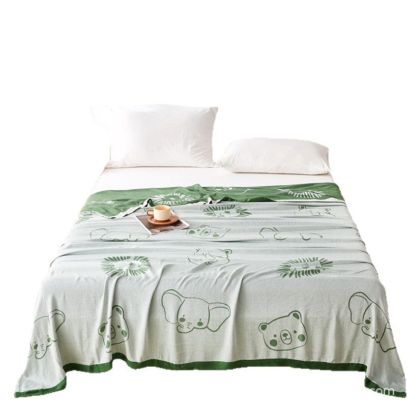 Damen Tagesdecke mit niedlichem Giraffenmotiv Brehn