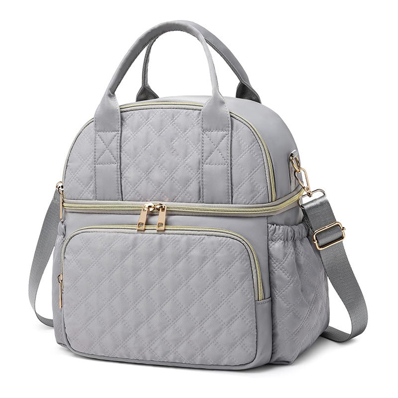 Elegante und Geräumige Quilted Umhängetasche Brehn