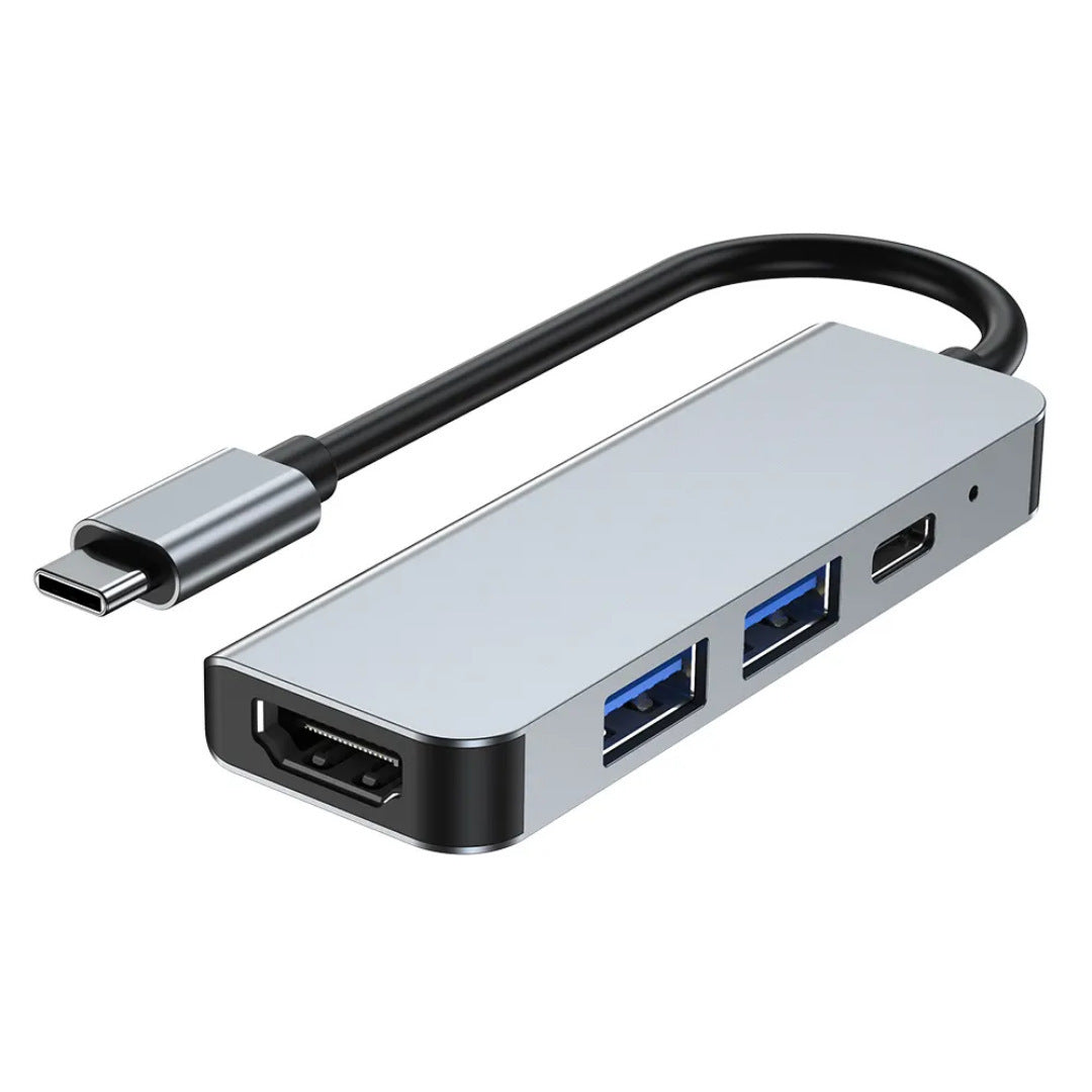 USB-C-Hub mit HDMI und Dual-USB 3.0-Anschlüssen Brehn