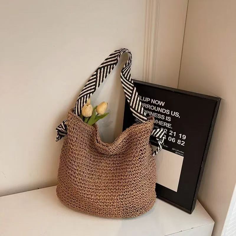 Handgefertigte Trendige Straw Bag Brehn