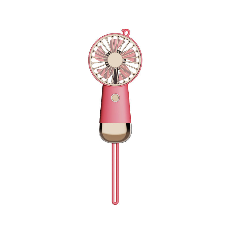 Damen tragbarer Handventilator mit USB-Ladefunktion und ergonomischem Griff Brehn