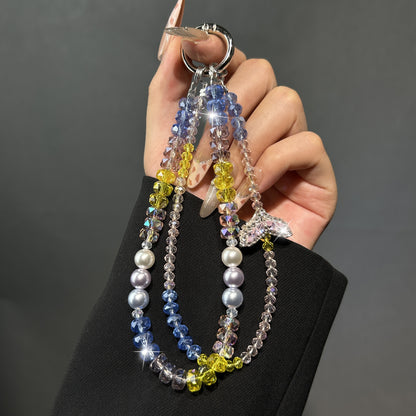 Elegante Perlen Charm Schlüsselanhänger Brehn 1790135859