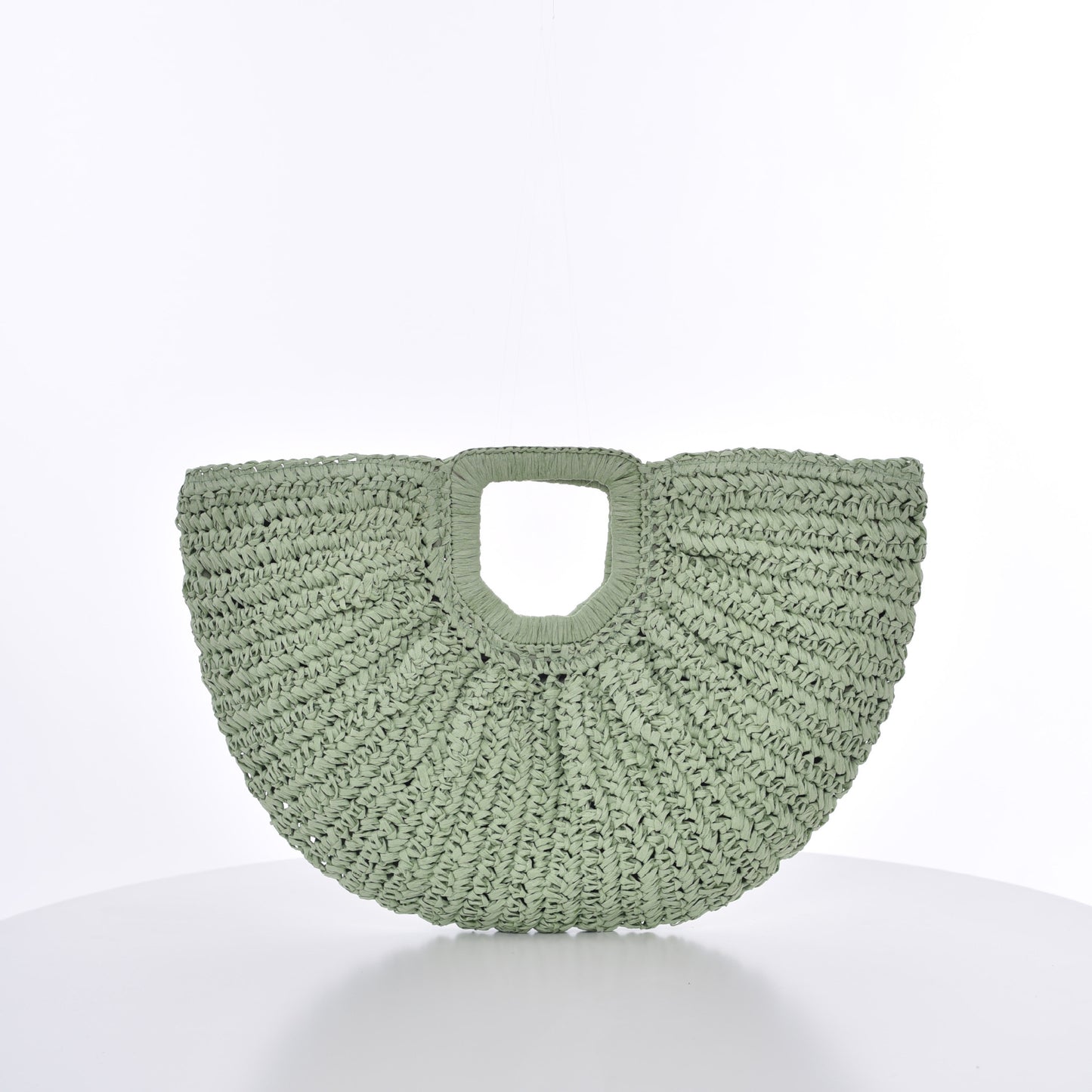 Handgefertigte Rippstruktur Strandtasche Brehn