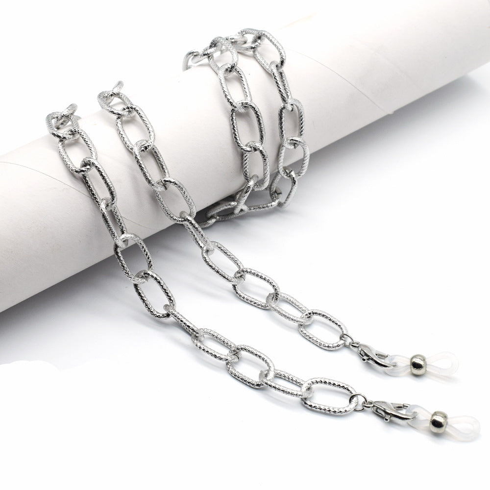 Stylische Metallkette Brillenhalter Brehn