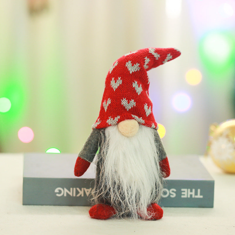 Niedliche Weihnachtsgnom-Dekoration Brehn