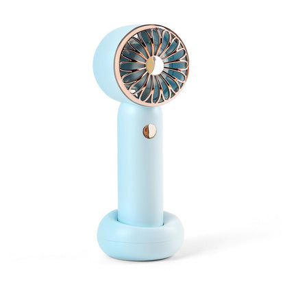 Damen Tragbarer Handventilator mit leistungsstarkem Akku und stylischem Design Brehn