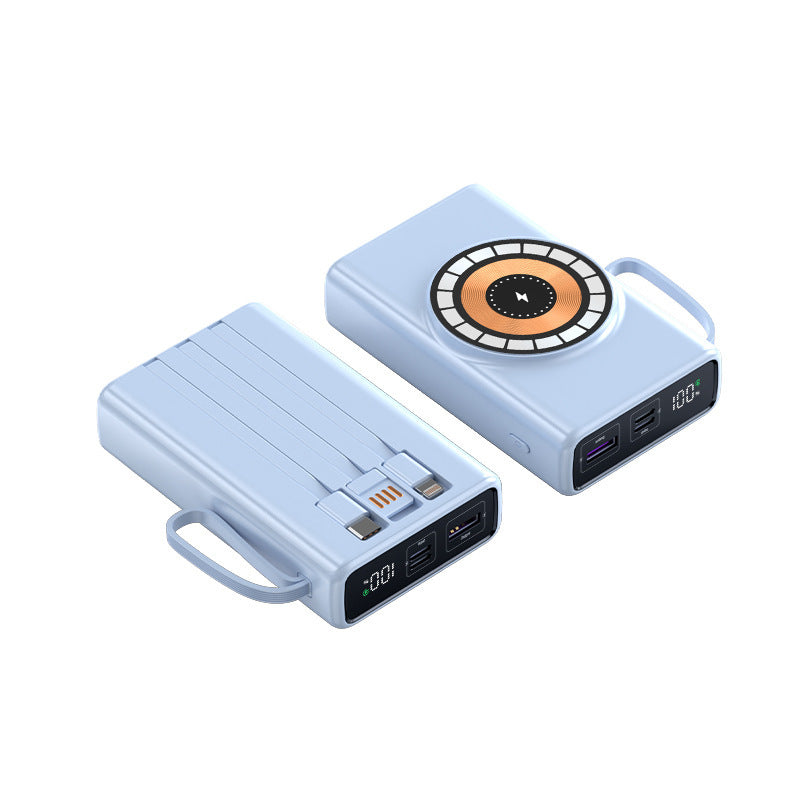 Multifunktionale Powerbank mit Induktiver Ladefunktion Brehn