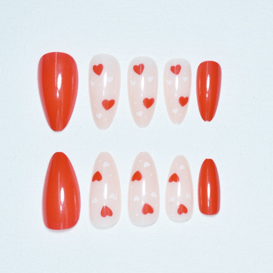 Herz-Themen-Nagelkunst Brehn