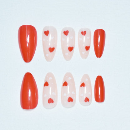 Herz-Themen-Nagelkunst Brehn