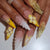 Künstlerisches Schmetterling Nagelkunst Set Brehn