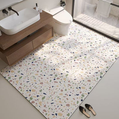 Terrazzo Stil Badezimmermatte Brehn