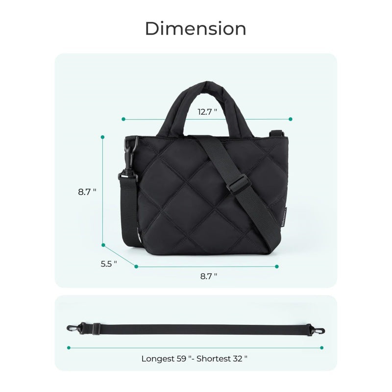 Elegante und Stilvolle Schultertasche mit Gepolstertem Design Brehn