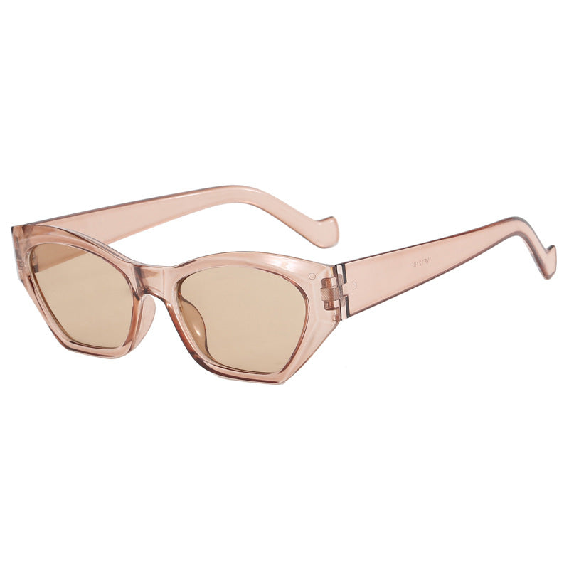 Damen einzigartige geometrische Sonnenbrille Brehn