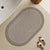 Elegante Floral Badematte Brehn