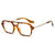 Herren modische Sonnenbrille mit robustem Rahmen Brehn