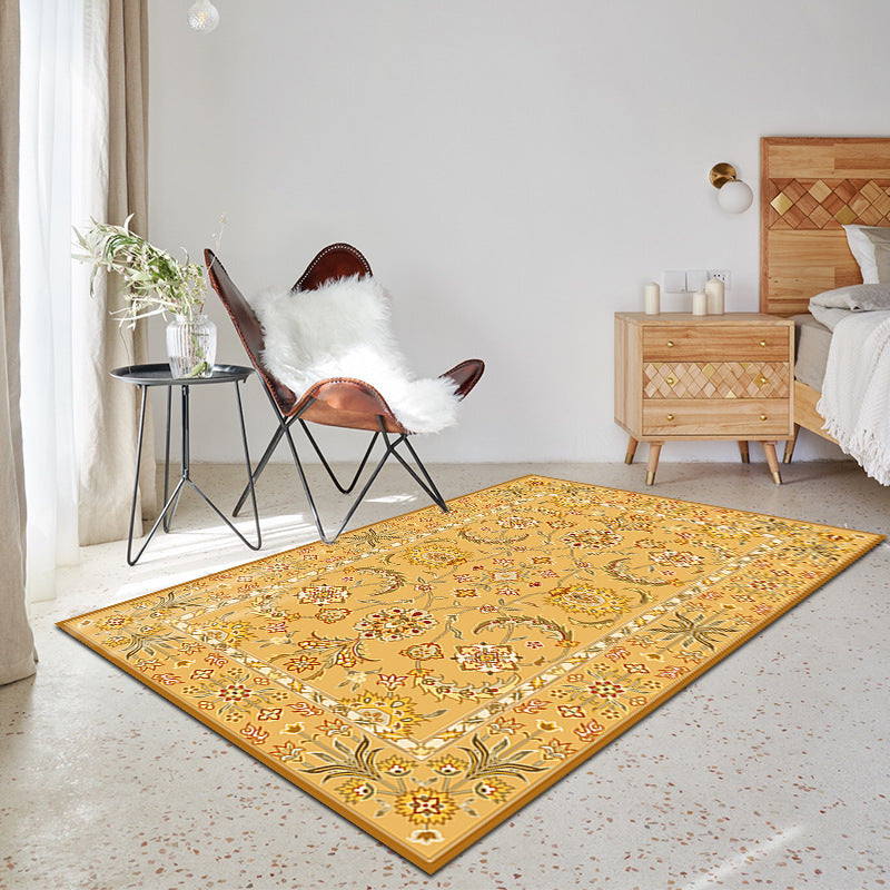 Vintage Blumendesign Teppich