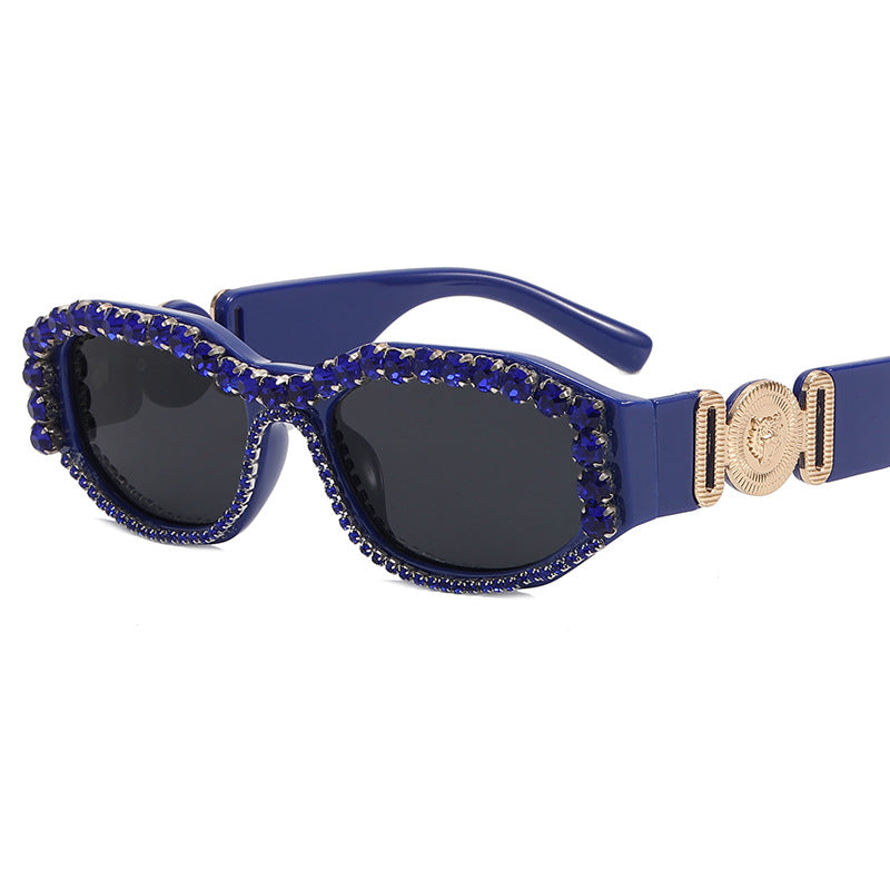 Damen Sonnenbrillen mit Glitzersteinen Brehn