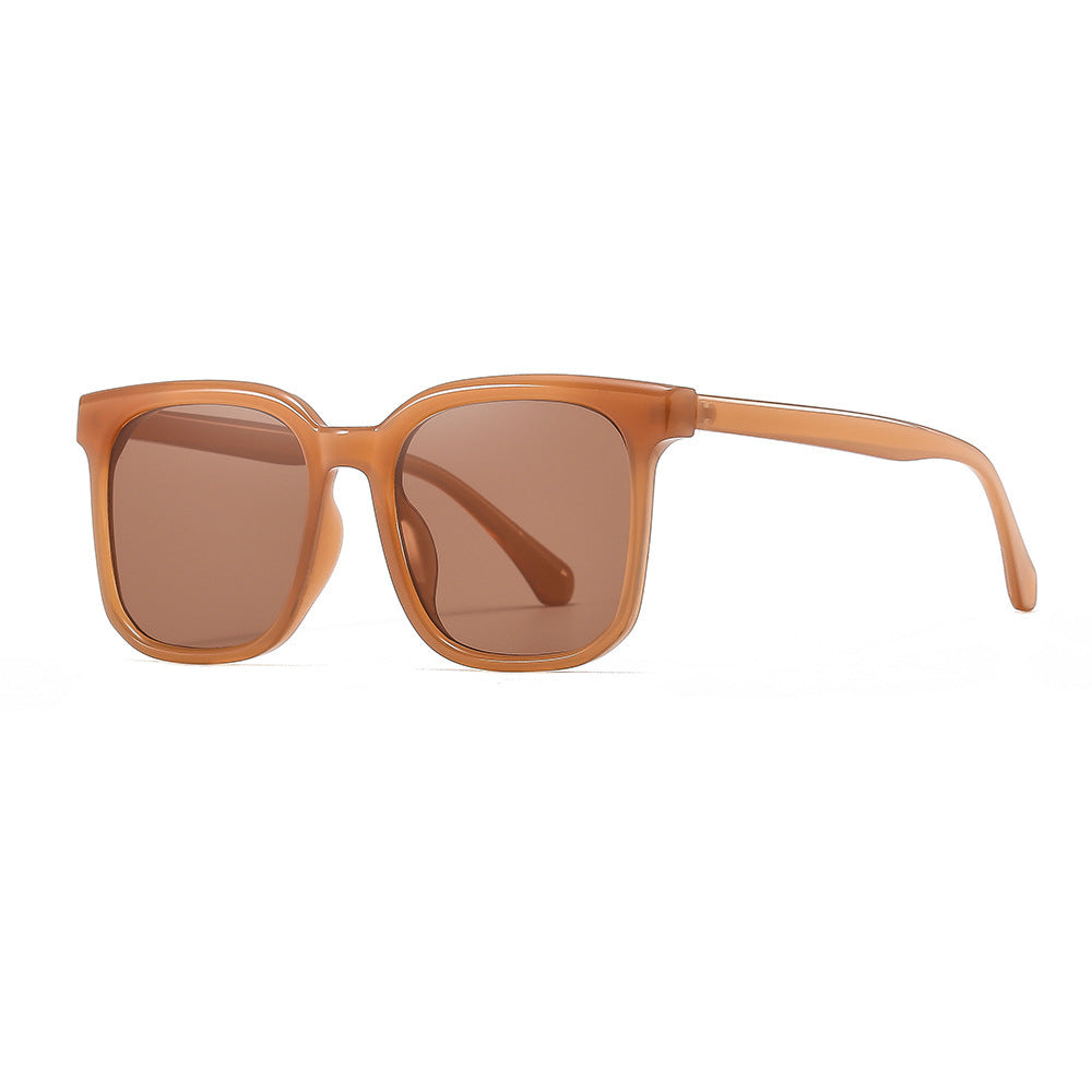 Damen Sonnenbrille mit modernem, quadratischem Rahmen und UV-Schutz Brehn