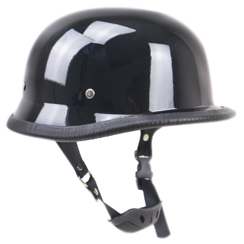 Klassischer Cruiser Motorrad Sicherheitshelm Brehn