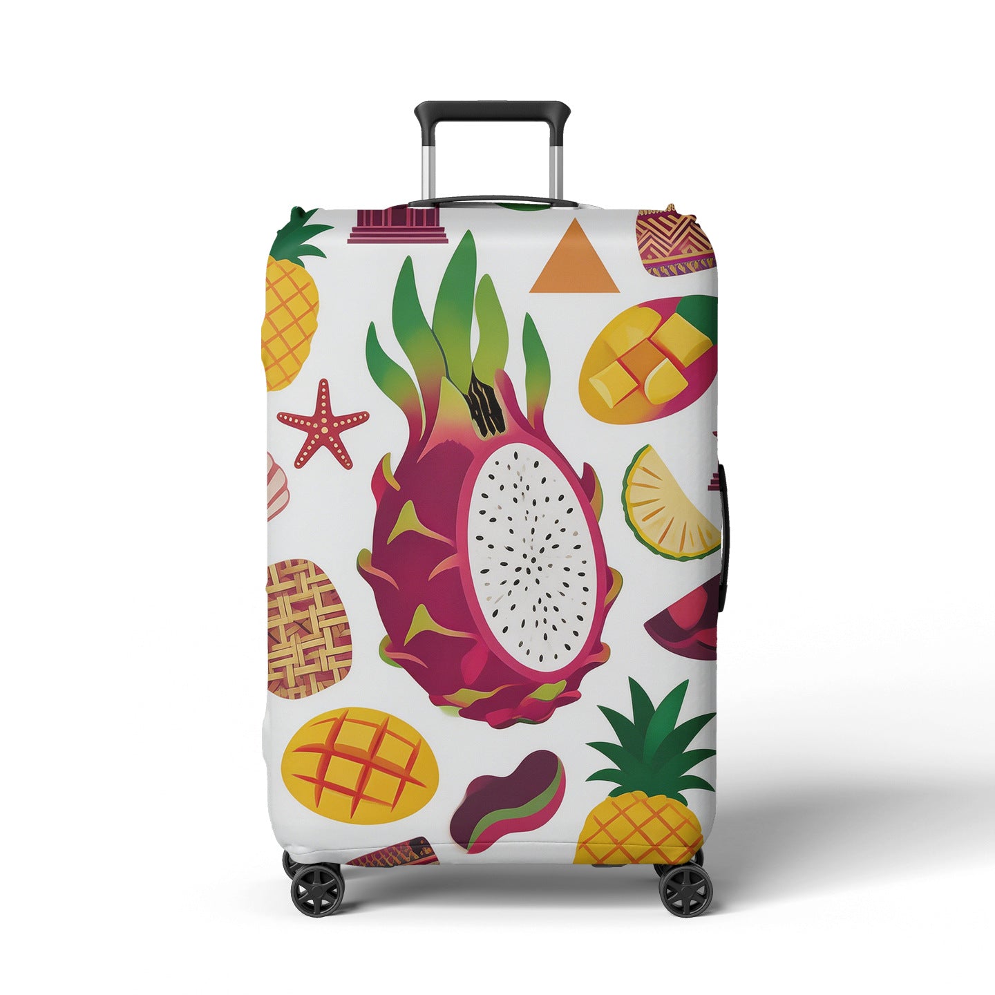 Damen Koffer-Hülle mit fröhlichem Obstdesign Brehn