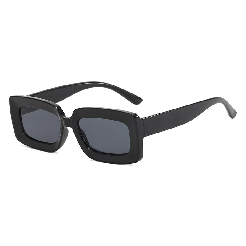 Damen futuristische Quadratische Sonnenbrille Brehn
