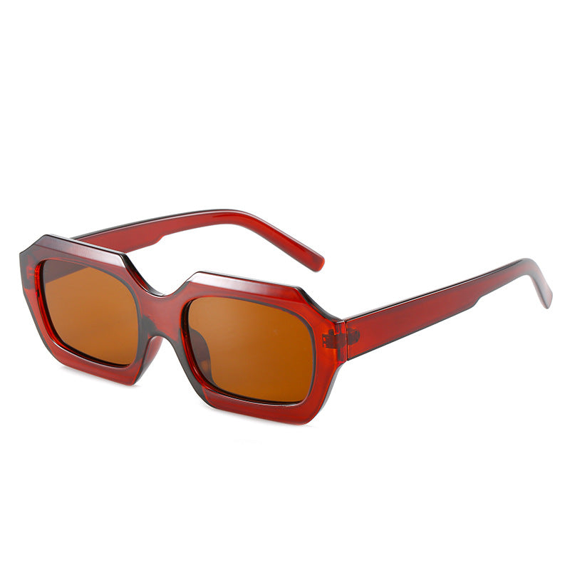 Damen modische Sonnenbrille im einzigartigen achtkantigen Design Brehn