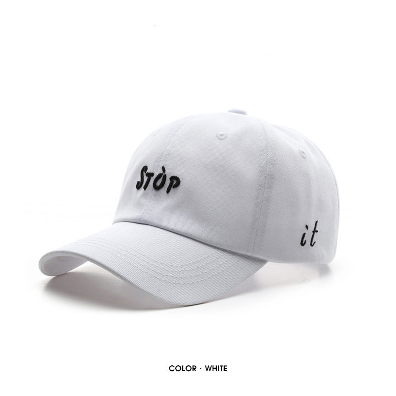 Stylische bestickte lässige Passform Cap