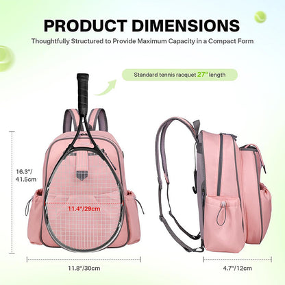 Tennis Schläger Rucksack Brehn